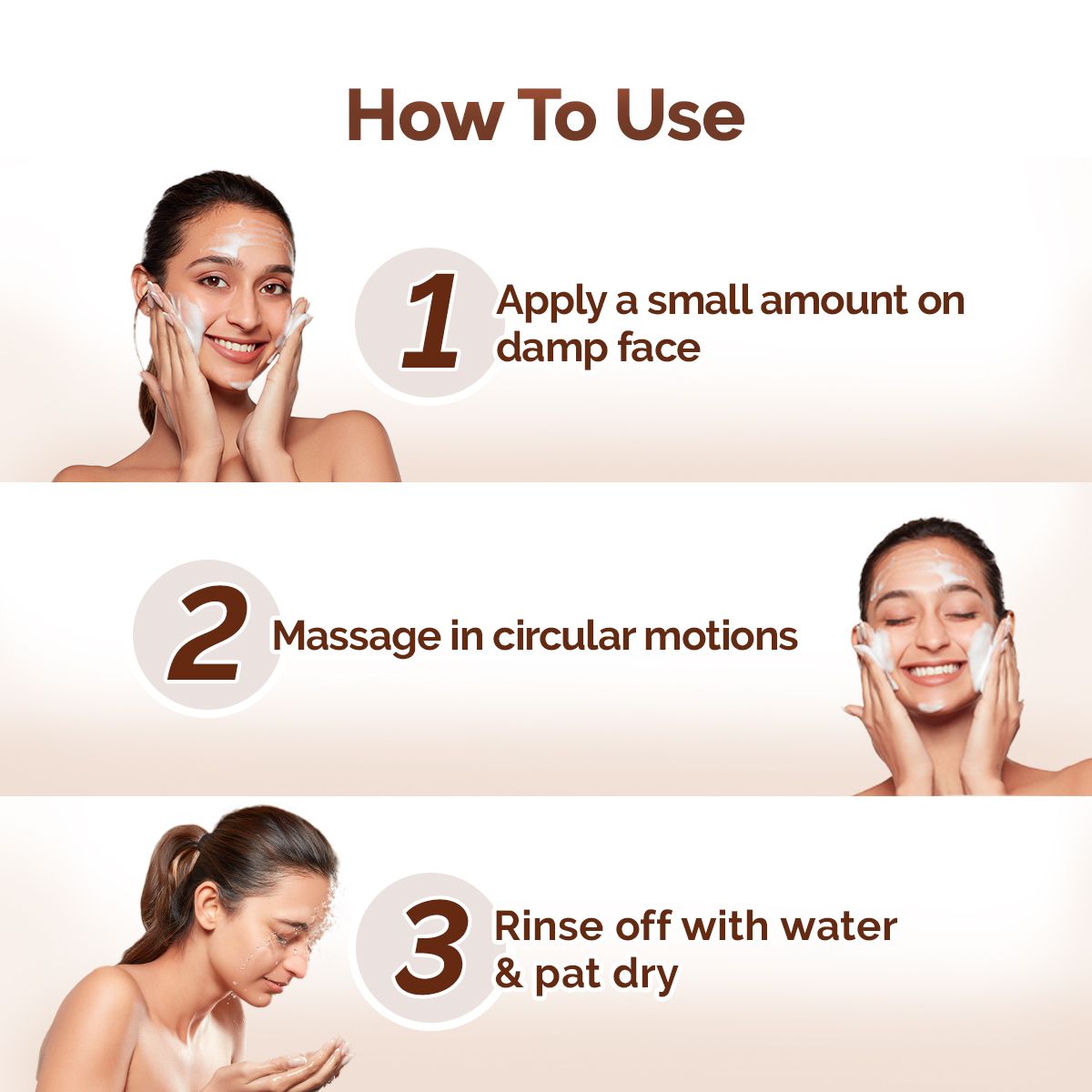 Mamaearth Rice Dewy Bright Face Wash With Rice Water & Niacinamide for Glass Skin, Pack of 2 X 150ml - Image 4 - Buy from Indicrest