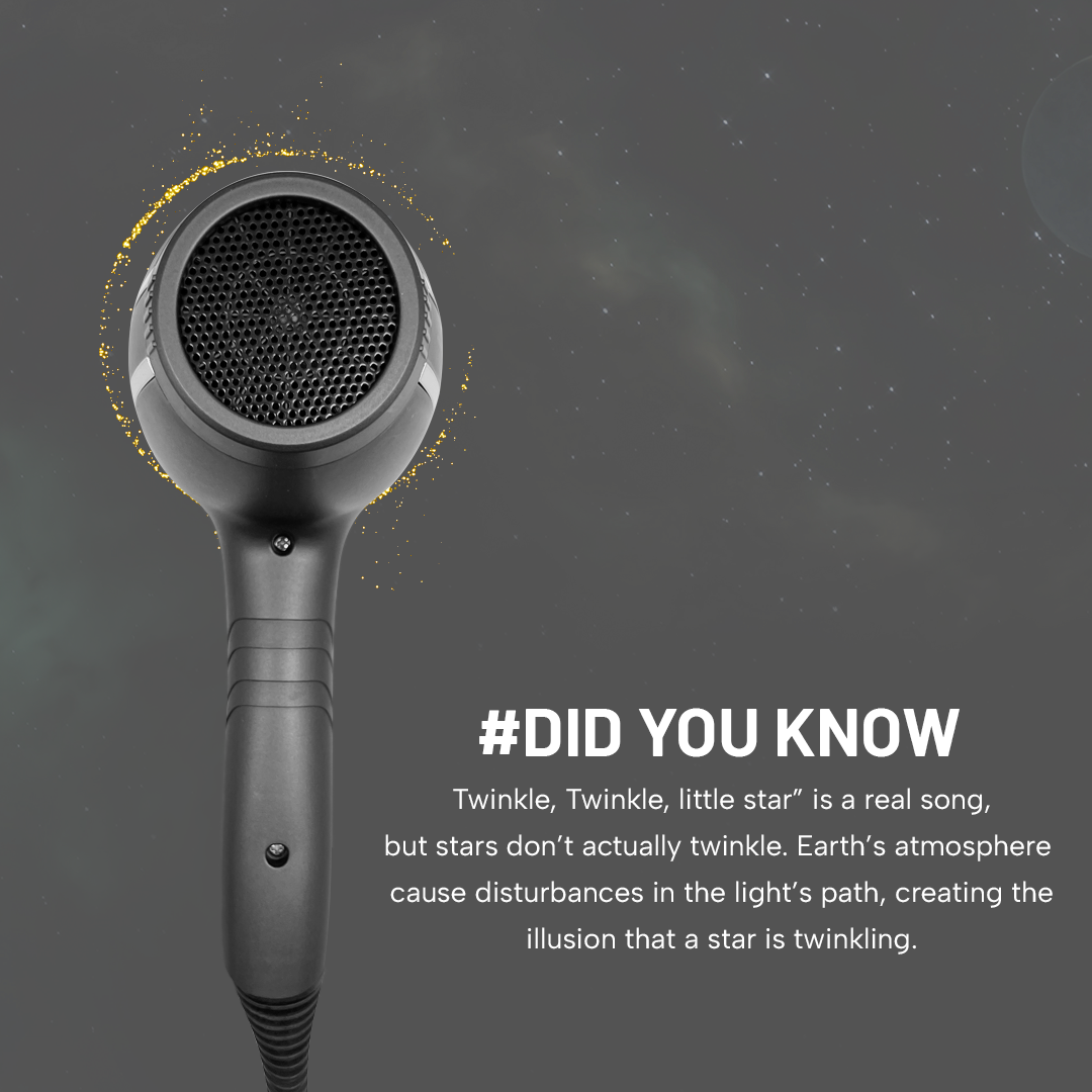 Berina Professional Star BC-9910 Powerful Hair Dryer | Salon Performance & Quick Styling Results, Grey
