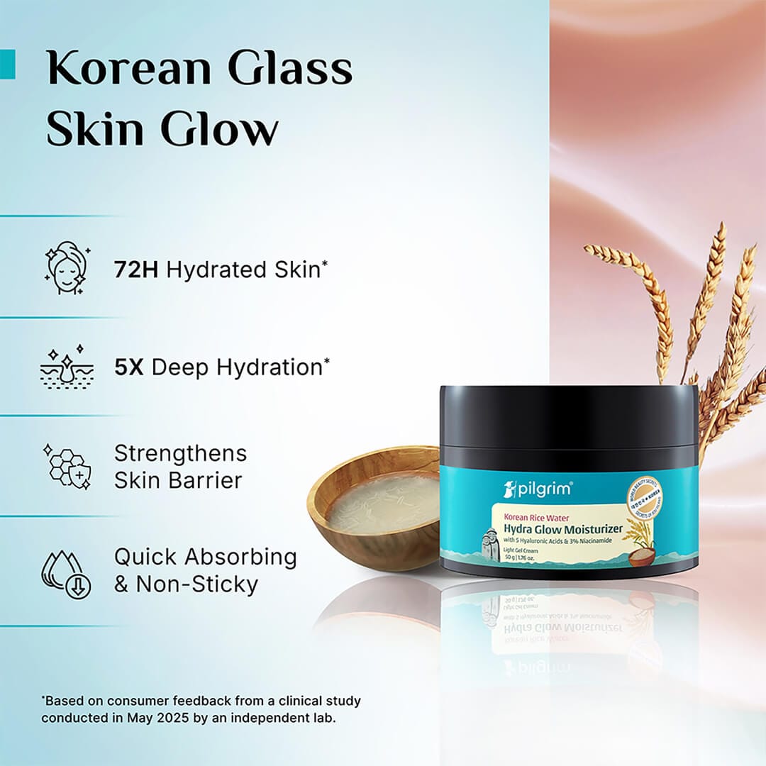 Pilgrim Glow Renewal Trio, Night Cream 50g + Moisturizer 100g + Face Wash 100ml
 - Image 4 - Buy from Indicrest