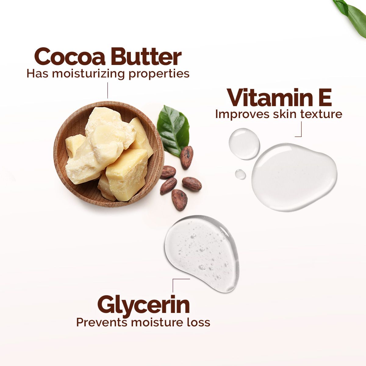 Mamaearth Cocoa Rich Moisturizer with Cocoa Butter & Vitamin E for Deep Nourishment, Pack of 2 X 200g - Image 5 - Buy from Indicrest