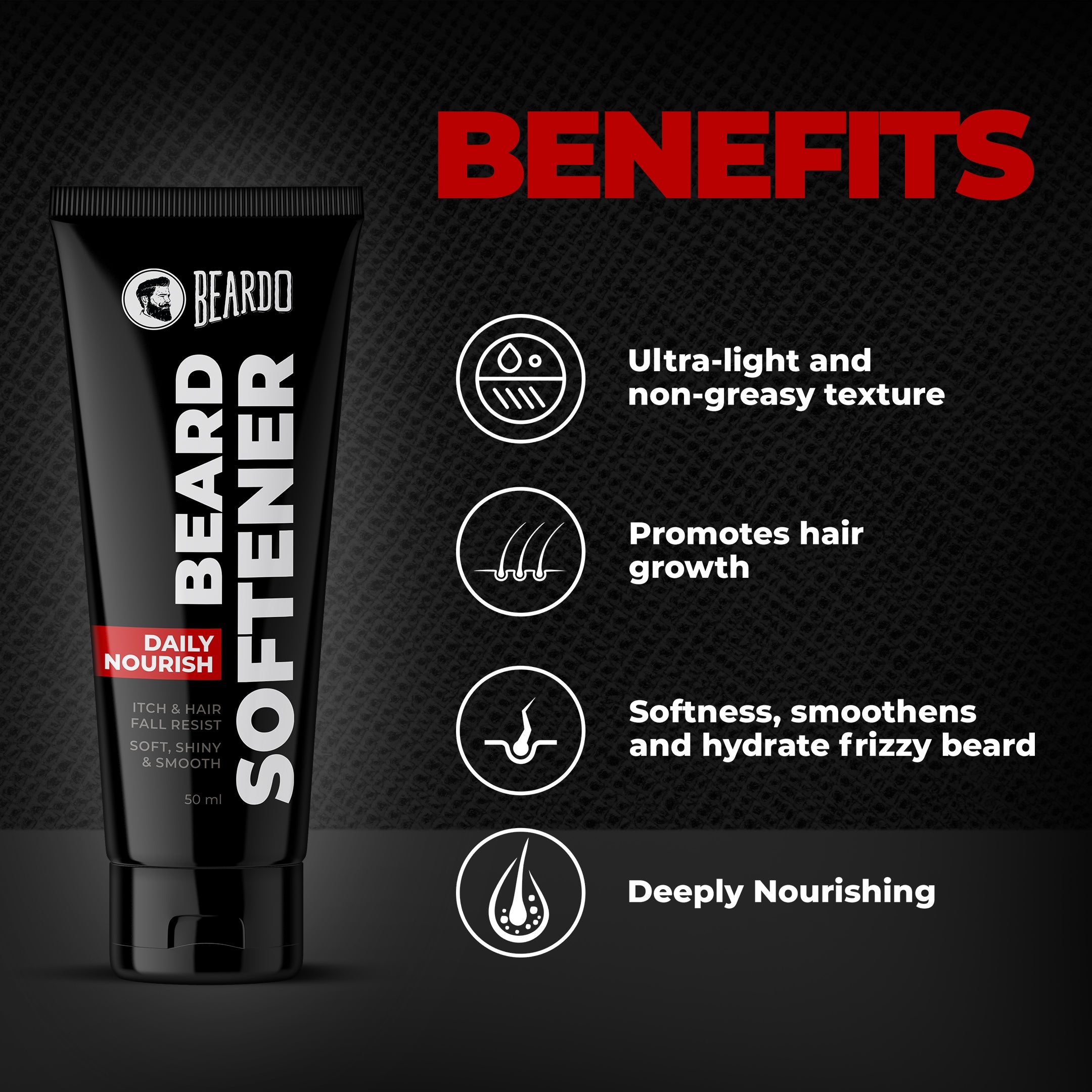 Beardo Beard Softener Daily Nourish, 50g - Image 3 - Buy from Indicrest