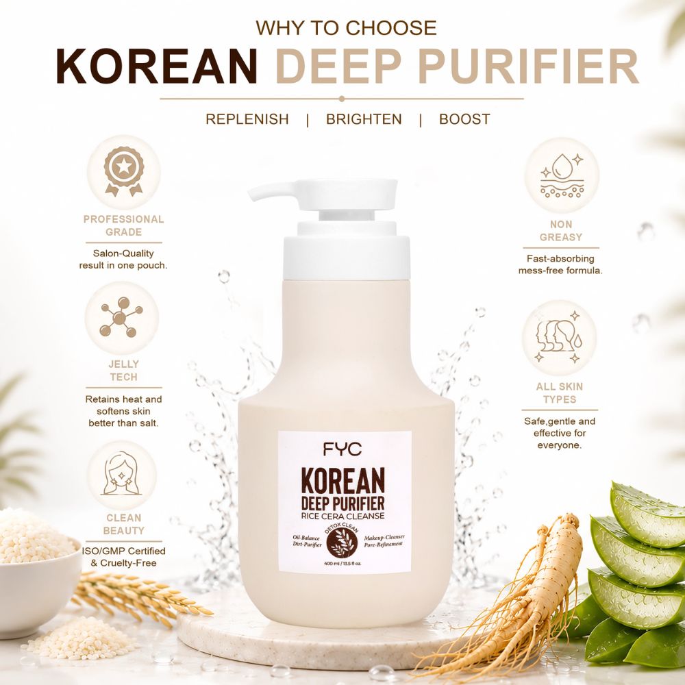fyc-professional-korean-deep-purifier-face-cleanser-with-rice-water-ginseng-oil - Image 5 - Buy from Indicrest