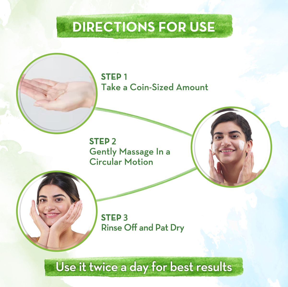 Mamaearth Aloe Gentle Face Wash with Aloe Vera & Glycerin for Normal to Sensitive Skin, Pack of 2 X 150ml - Image 4 - Buy from Indicrest