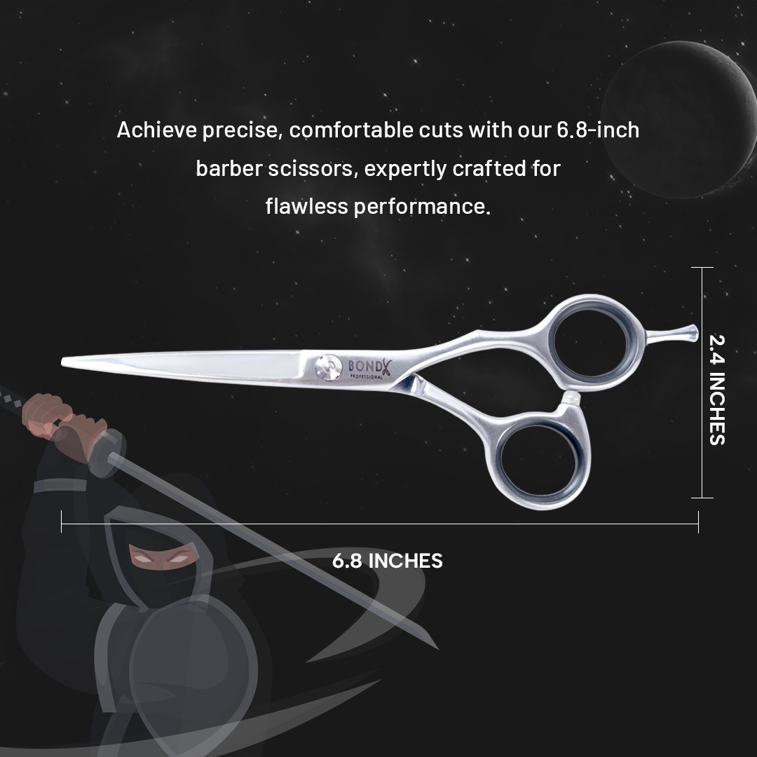 Berina Professional Tsuki Blade Matte B-P680460 Texturizing Shears | Medium Texturizing & Blending Effect, B-P680460