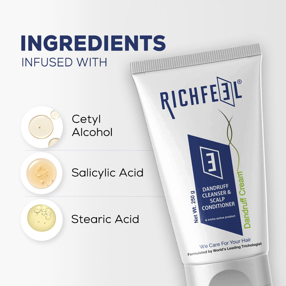 Richfeell Dandruff Cleanser & Scalp Conditioner 250g - Image 4 - Buy from Indicrest