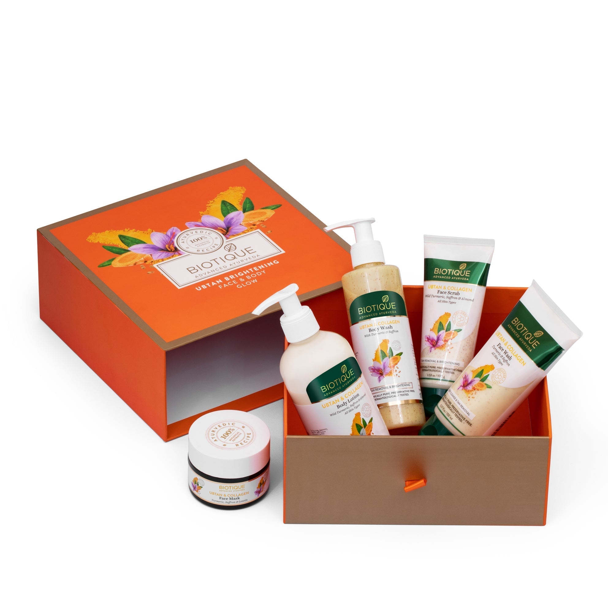 Biotique Ubtan Glowing Skin Essential Gift Kit - Image 5 - Buy from Indicrest