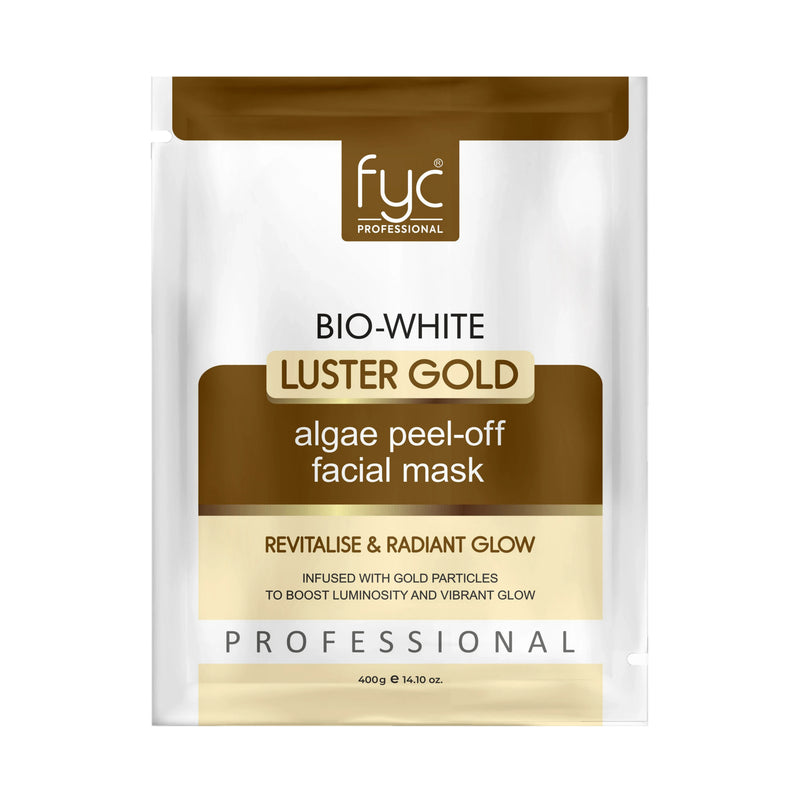 FYC Professional BIO- WHITE ALGAE PEEL OF MASK LUSTER GOLD – Revitalising & Radiant Glow 400g - Buy from Indicrest