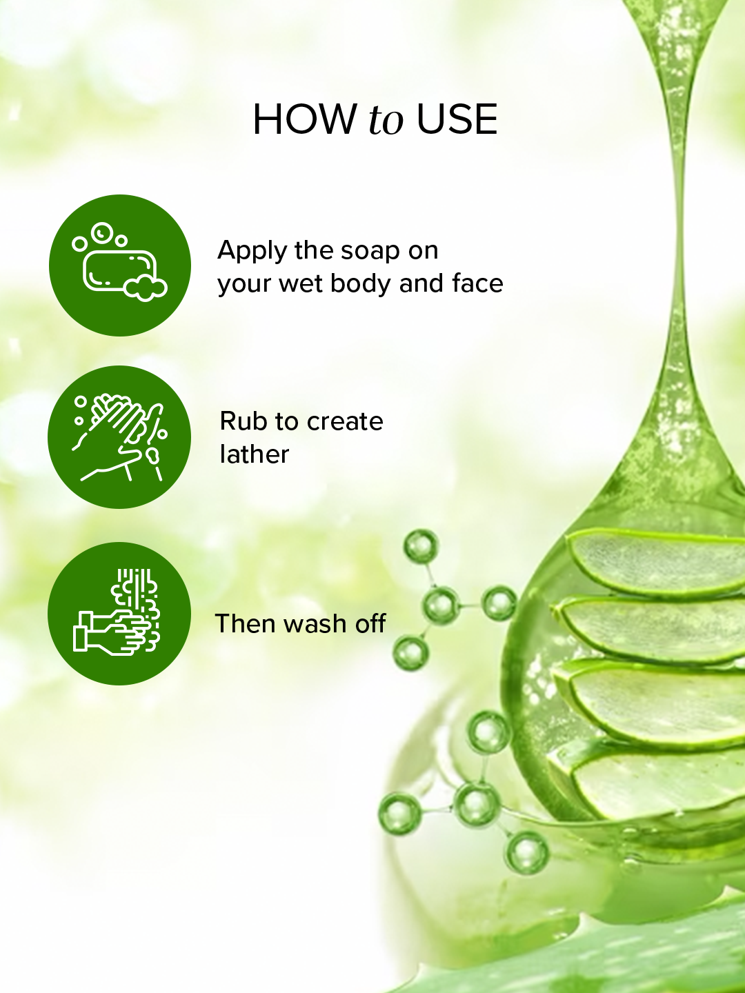 Khadi Natural Aloe Vera Soap Combo Value Pack of 8 - 125gm Each - Image 3 - Buy from Indicrest