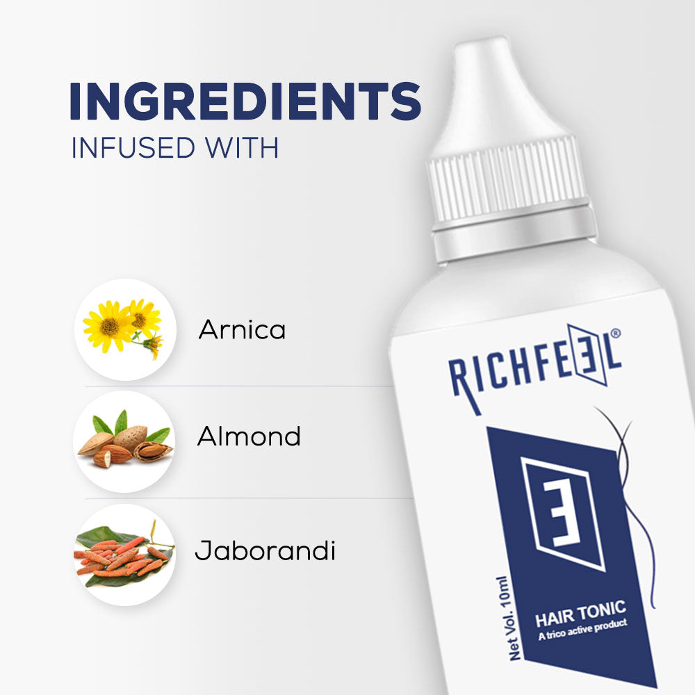 Richfeell Hair Tonic 10ml - Image 4 - Buy from Indicrest