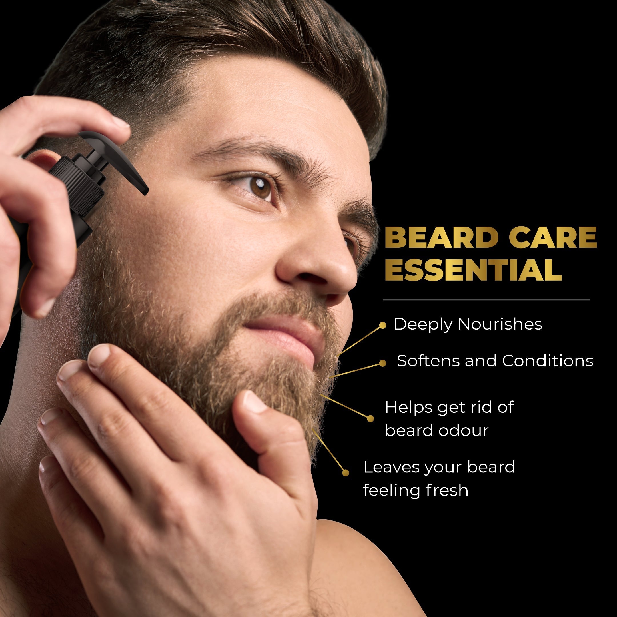 Beardo Prive Irish Royale Beard Wash, 100ml - Image 4 - Buy from Indicrest