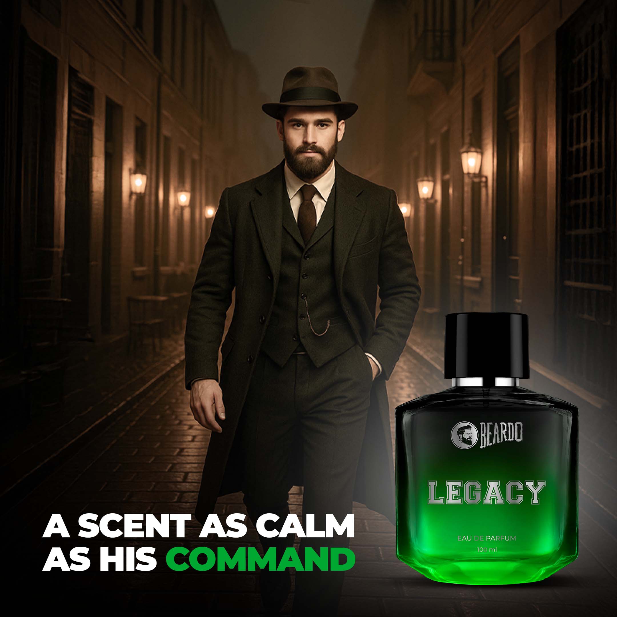Beardo Legacy Perfume EDP, 100ml - Image 2 - Buy from Indicrest