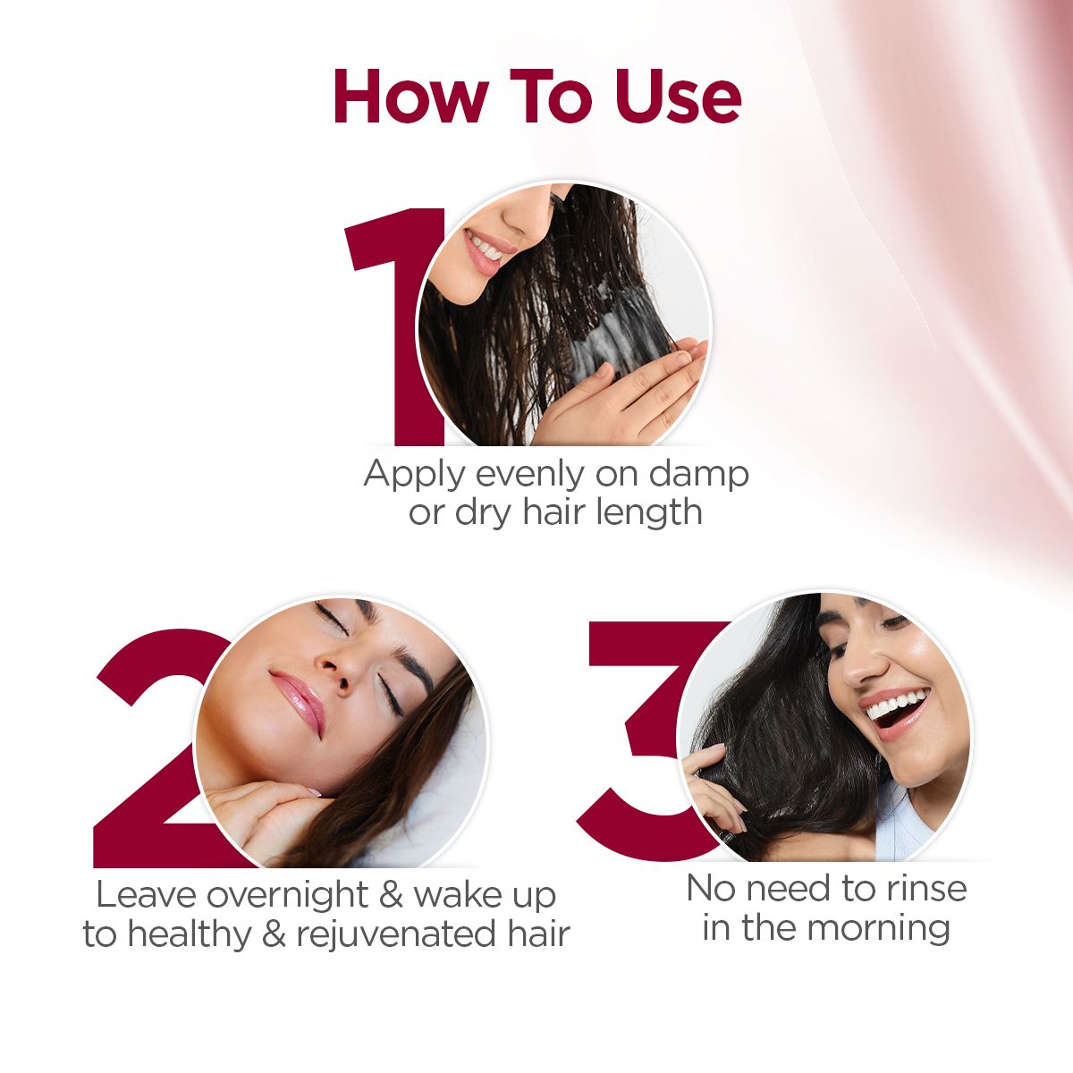 Bblunt 7 in 1 Repair & Revive Night Cream to Heal & Protect Hair Overnight, 200ml - Image 4 - Buy from Indicrest