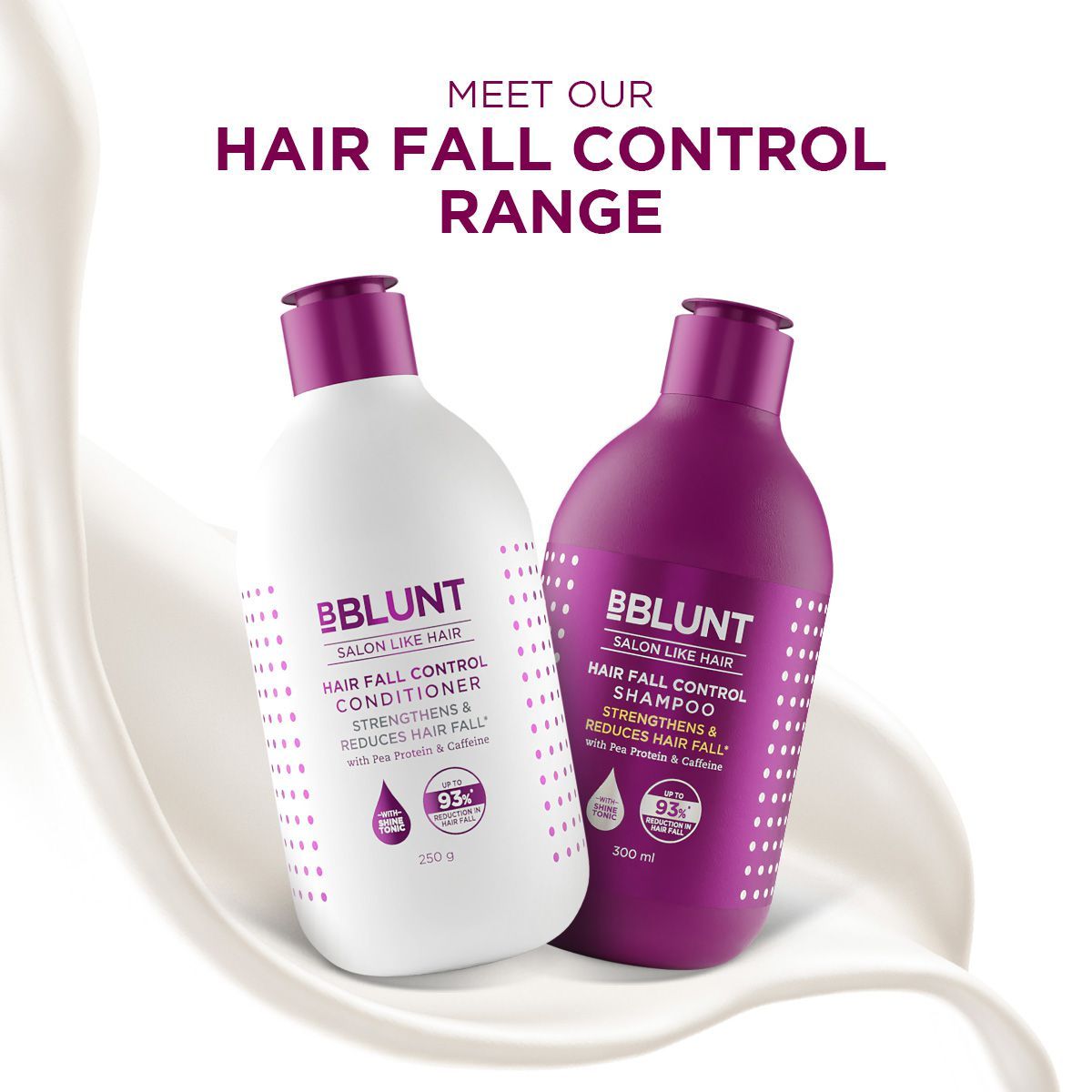 Bblunt Hair Fall Control Conditioner for Stronger Hair, Pack of 3 X 250g - Image 15 - Buy from Indicrest