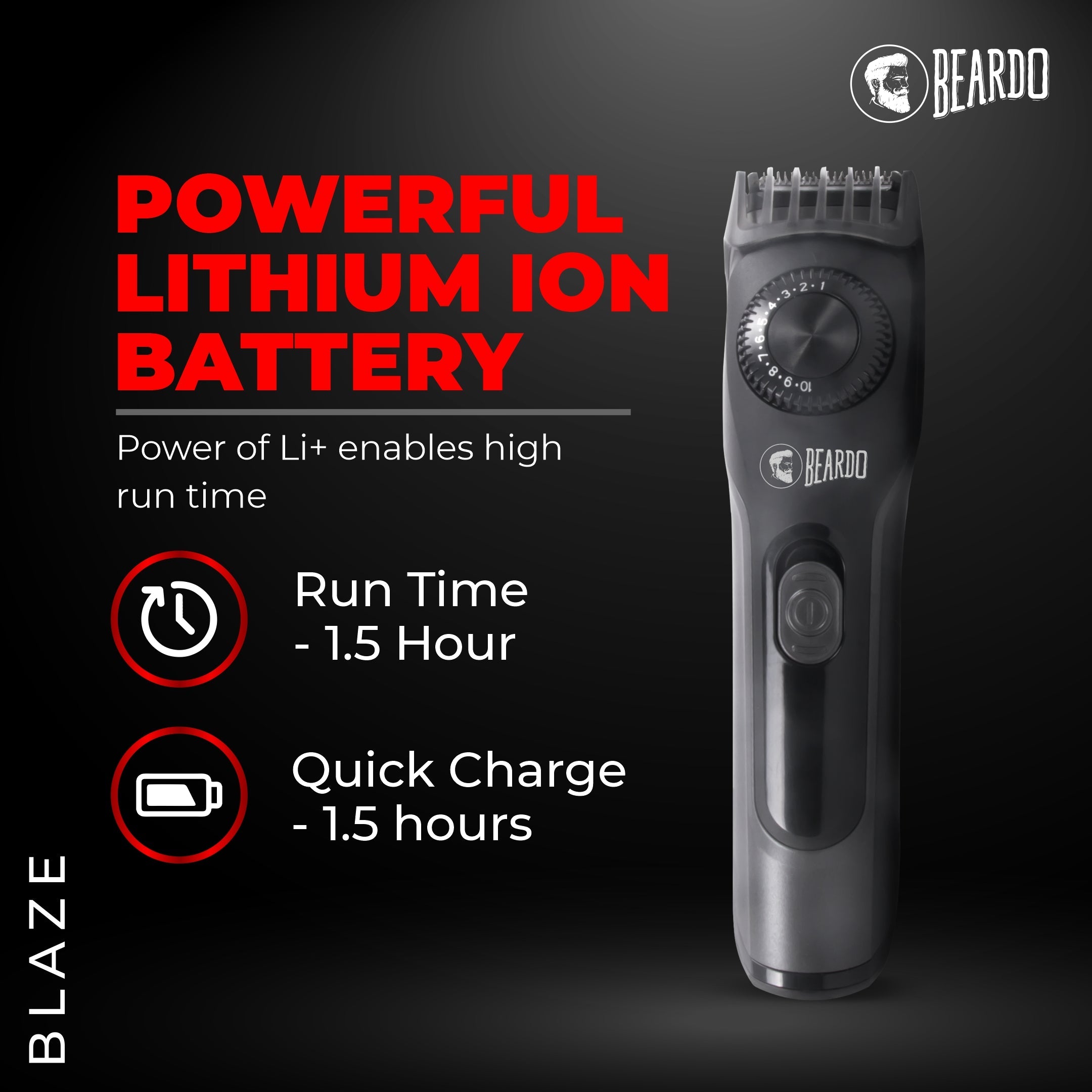 Beardo Blaze Trimmer for Men - Image 3 - Buy from Indicrest