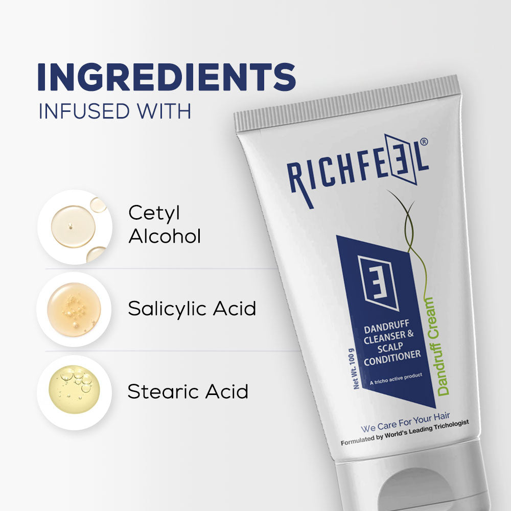 Richfeell Dandruff Cleanser & Scalp Conditioner 100g - Image 4 - Buy from Indicrest