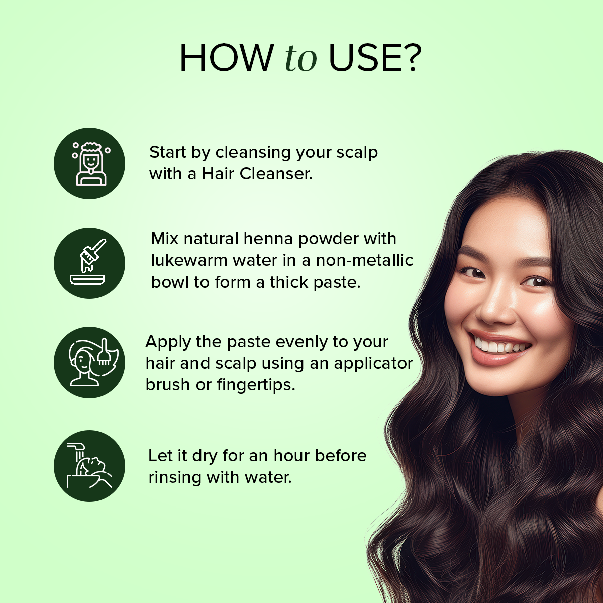 Khadi Natural Organic Natural Henna For Hair - 100% Natural - 100gm - Image 3 - Buy from Indicrest