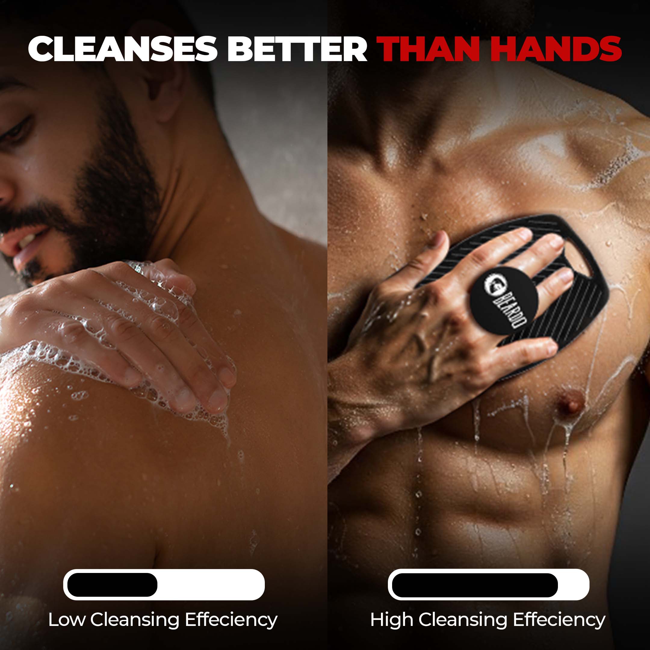 Beardo Deep Cleansing Silicone Body Scrubber - Image 4 - Buy from Indicrest