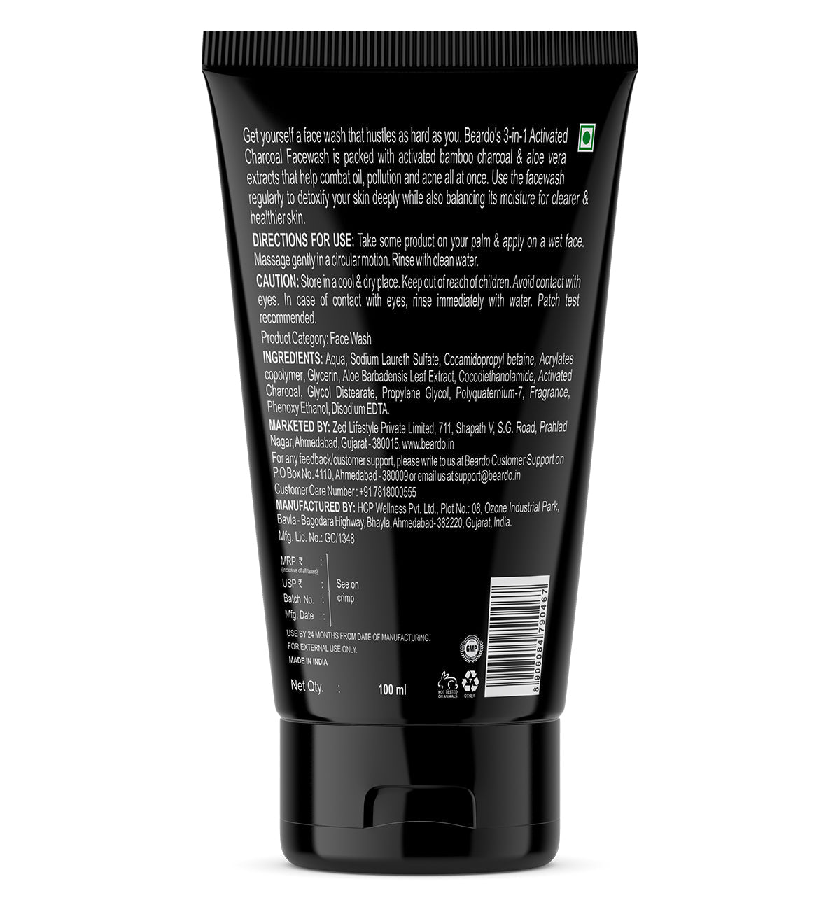 Beardo Best Sellers, Charcoal - Image 8 - Buy from Indicrest