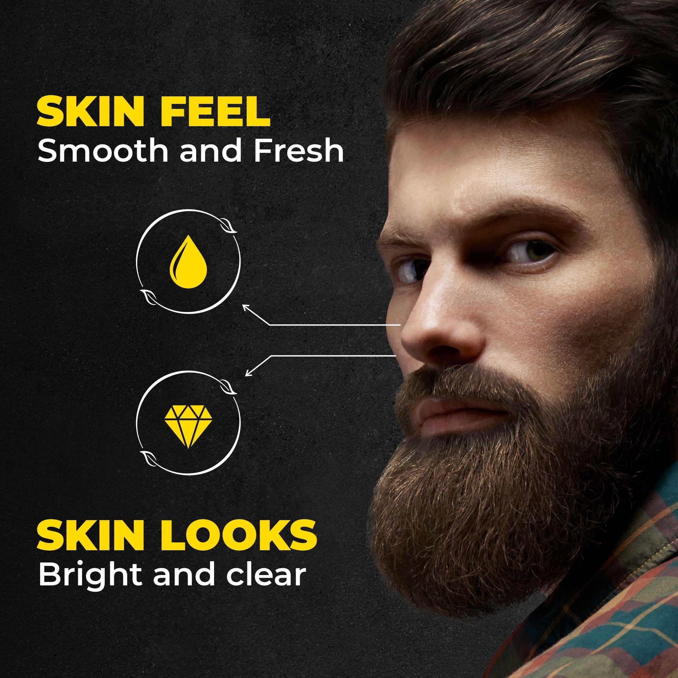 Beardo Ultraglow Facewash & De-Tan Peel Off Mask Combo - Image 3 - Buy from Indicrest