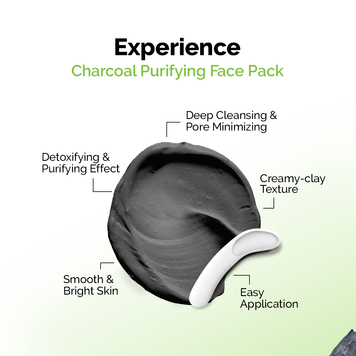 Mamaearth Charcoal Purifying Face Pack with Activated Charcoal & Glycolic Acid for Skin Detoxification, 200g - Image 5 - Buy from Indicrest