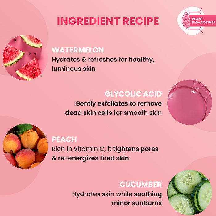 Dot & Key Watermelon Cooling Glycolic Acid Shower Gel, 250ml