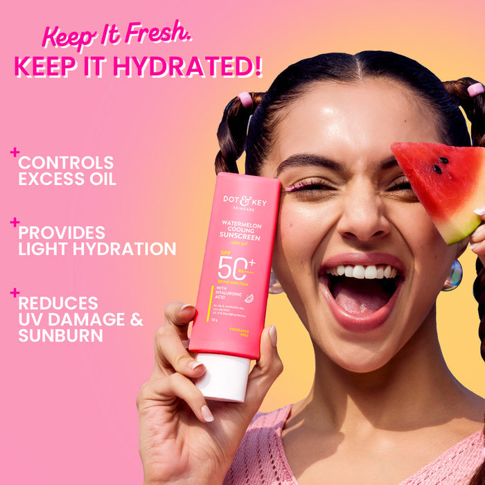 Dot & Key Watermelon Sunscreen, SPF 50+ PA++++, 80g