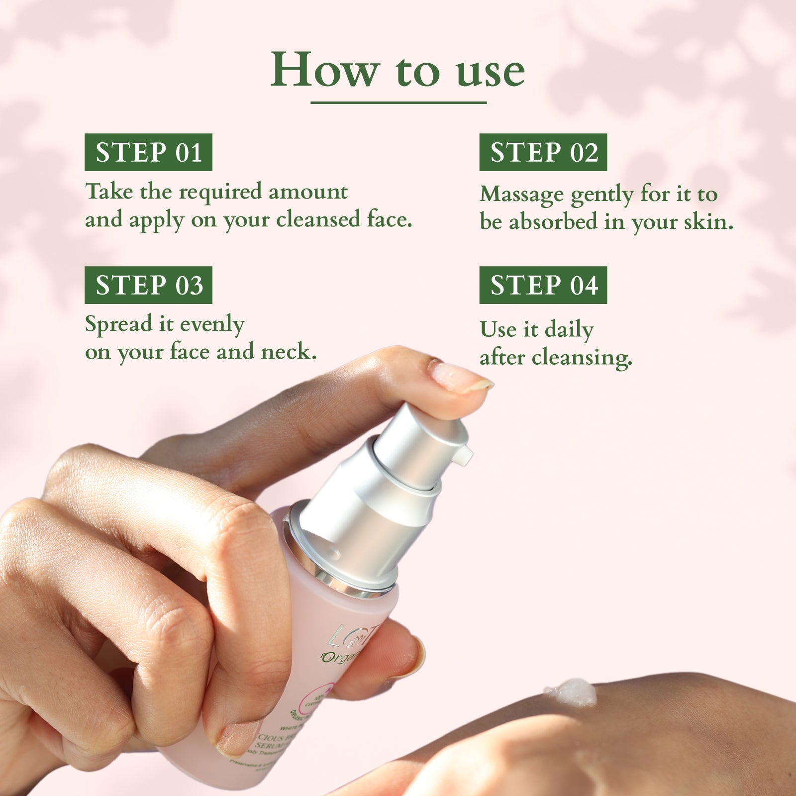 Lotus Herbals Precious Brightening Serum+ Creme, 30ml
