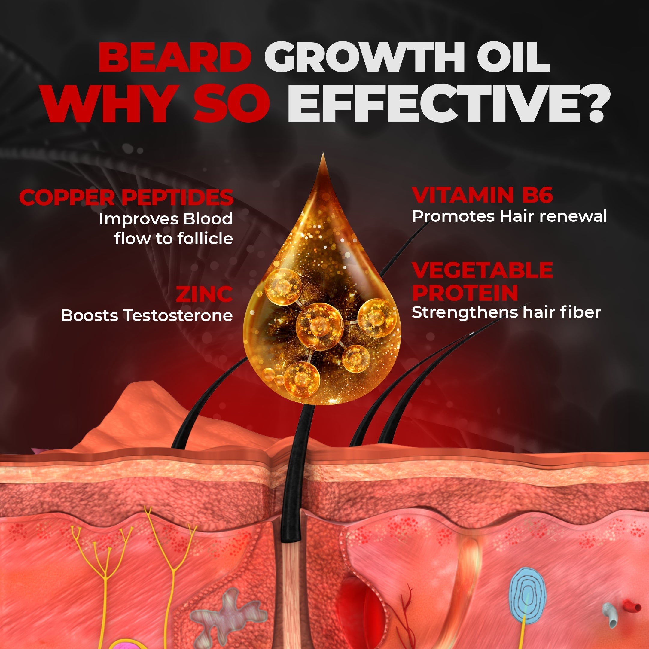 Beardo Beard Growth Combo - Image 3 - Buy from Indicrest