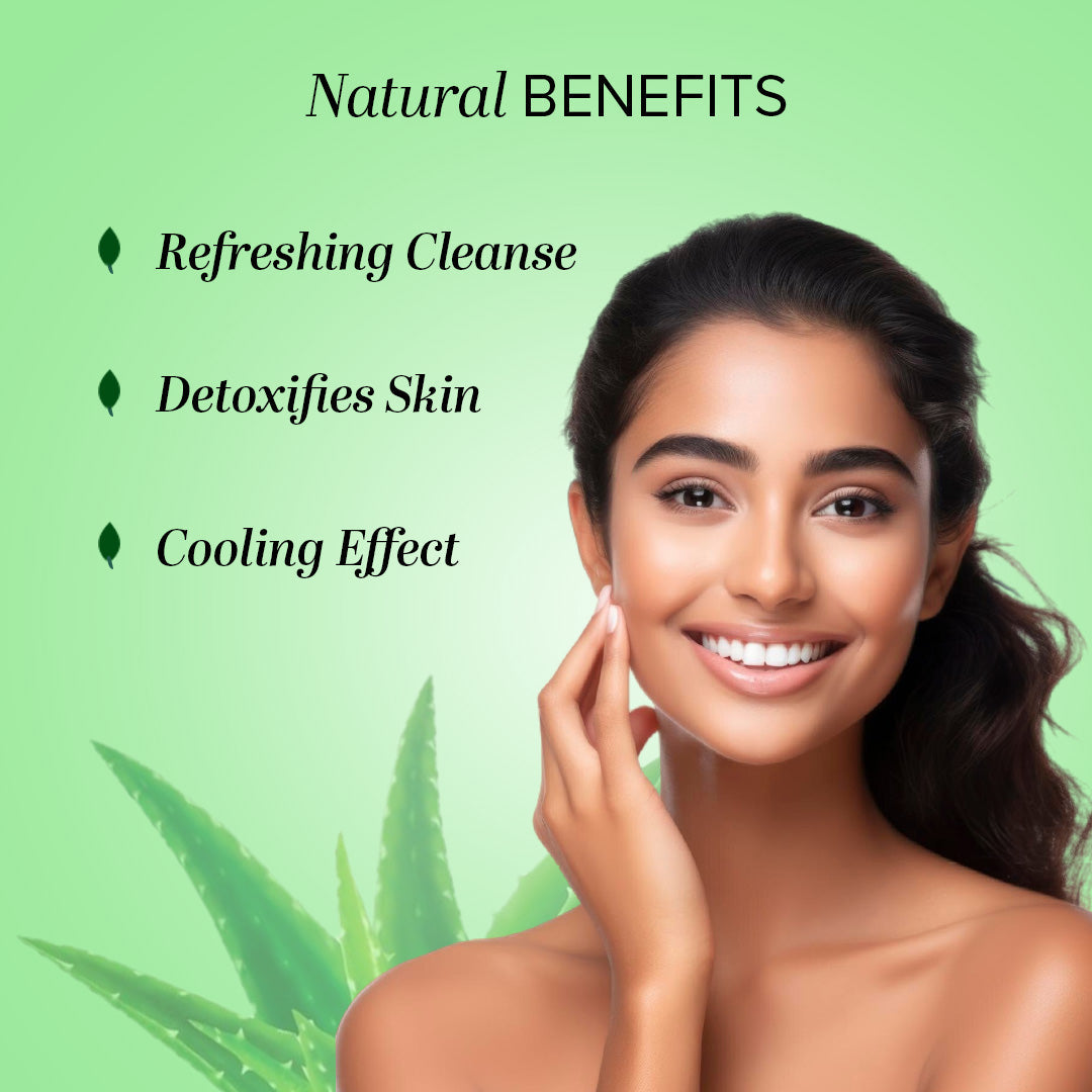 Khadi Natural Green Tea & Mint Body Wash SLS & Paraben Free - 210ml Sale - Image 2 - Buy from Indicrest