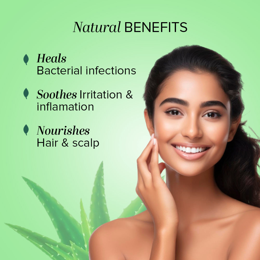 Khadi Natural Aloe Vera Transparent Gel Combo Pack of 2 - 200gm Each Sale - Image 2 - Buy from Indicrest