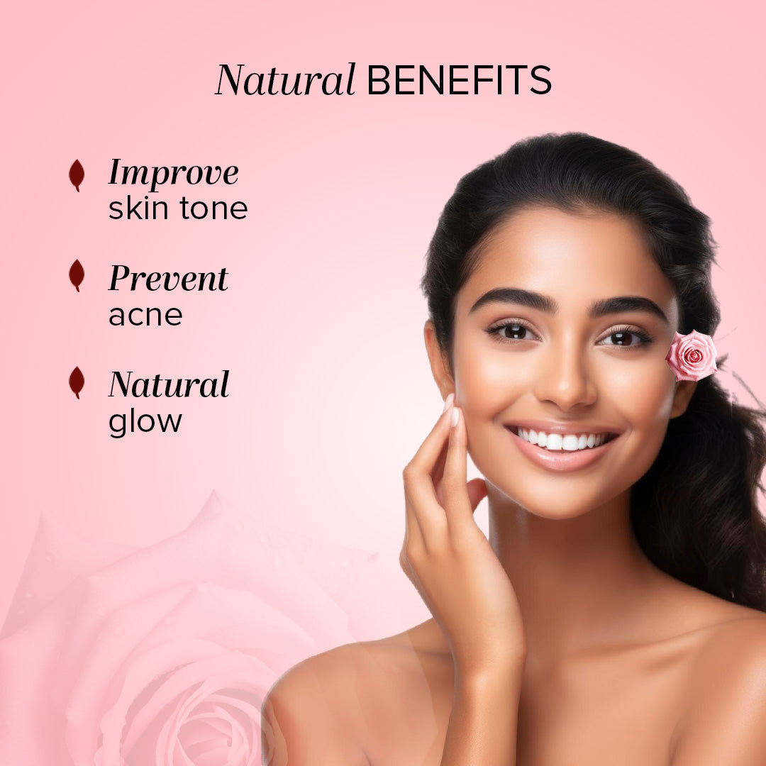 Khadi Natural Rose & Aloevera Facial Massage Gel - 100gm - Image 2 - Buy from Indicrest