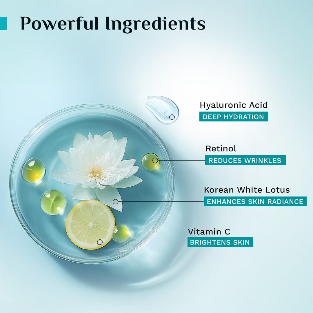 Pilgrim Retinol Night Cream with Vitamin C & Hyaluronic Acid, 50g - Image 4 - Buy from Indicrest