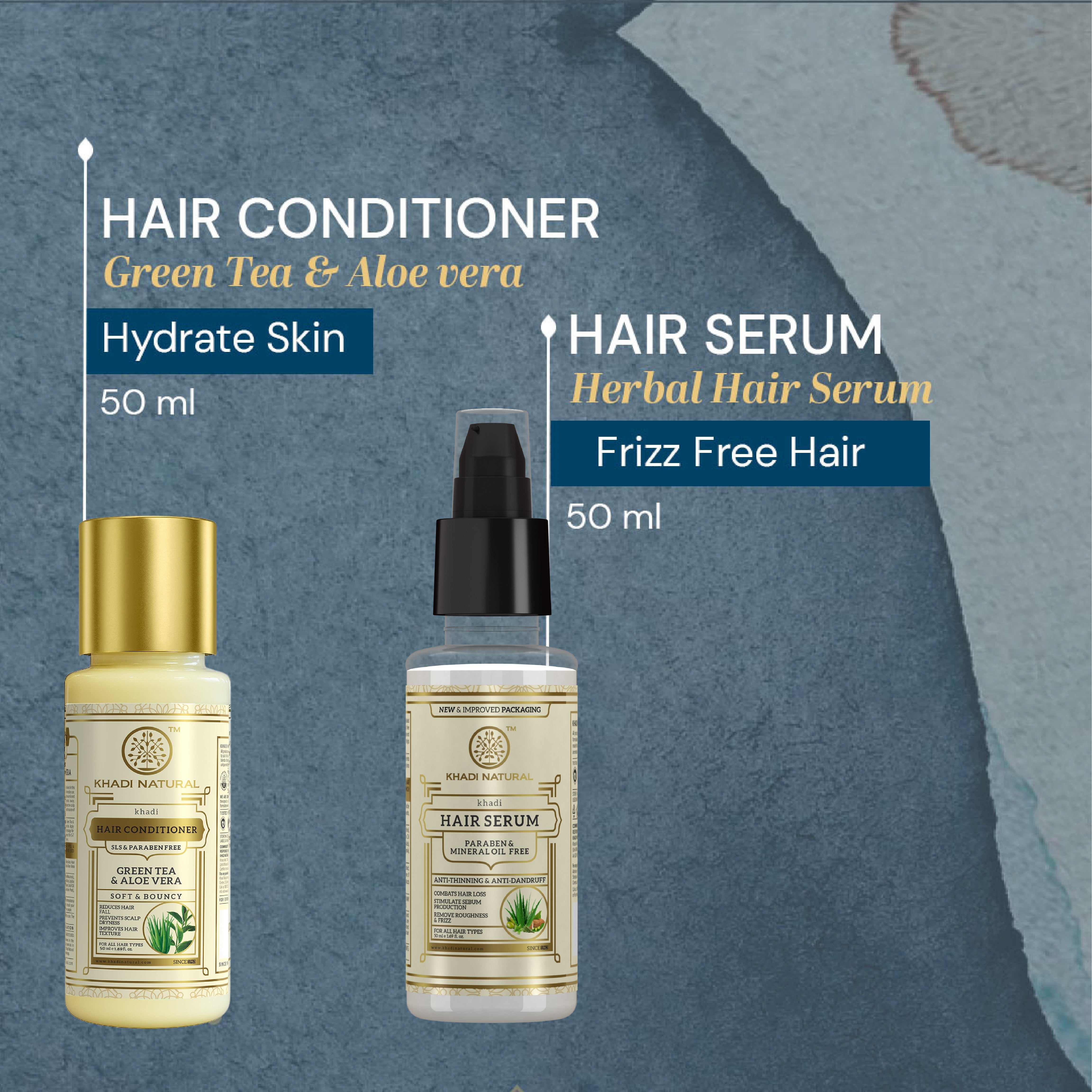 Khadi Natural Hair Care Kit Combo Pack Of 4 – 50ml Each - Image 4 - Buy from Indicrest