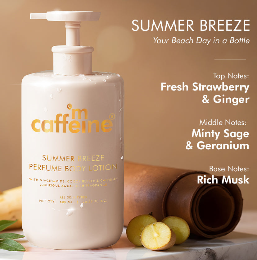 Mcaffeine Summer Breeze Perfume Body Lotion, 600ml - Image 4 - Buy from Indicrest