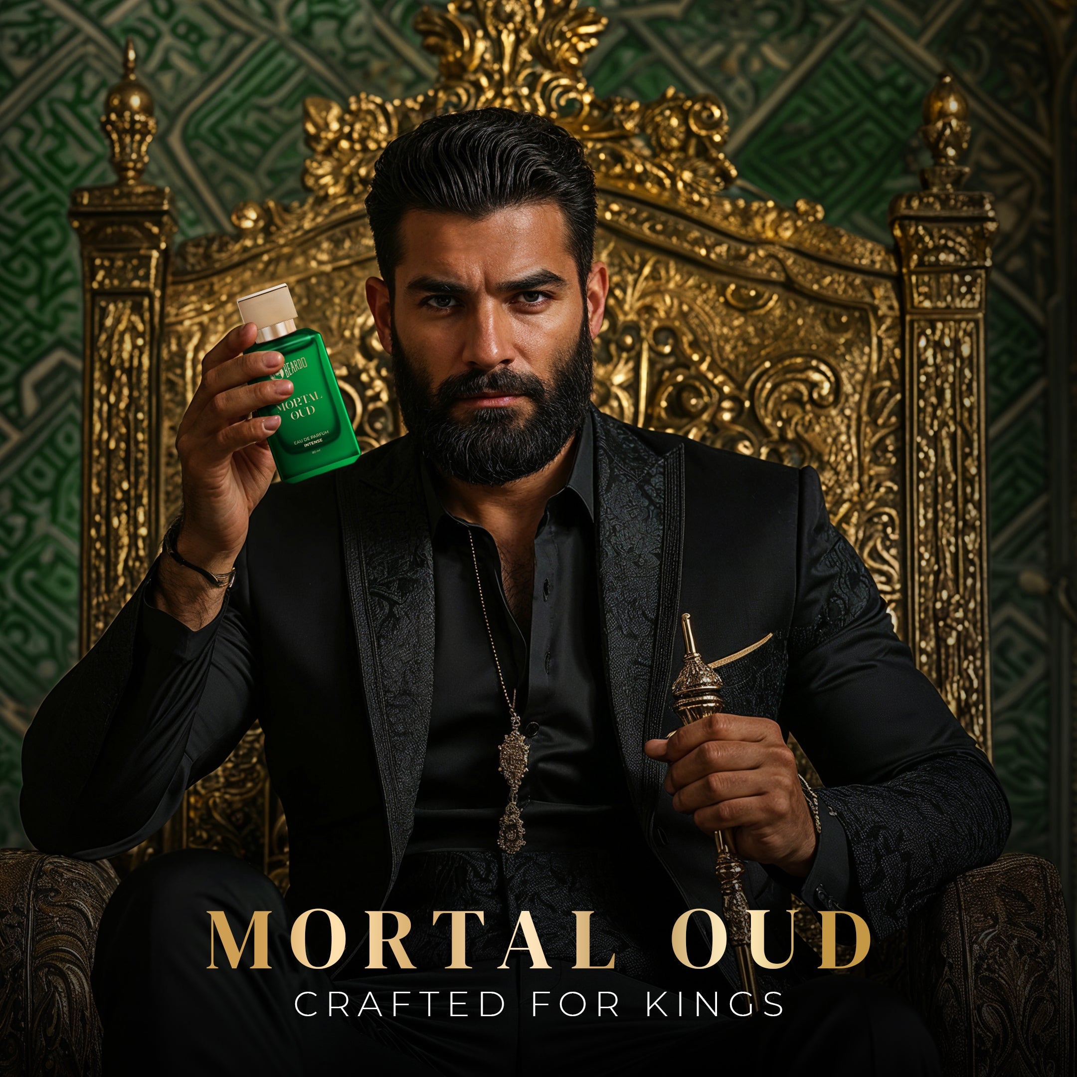 Beardo Mortal Oud Perfume EDP, 80ml - Image 4 - Buy from Indicrest