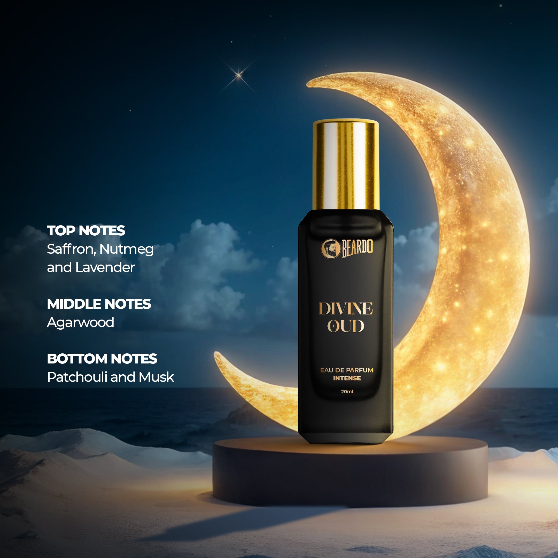 Beardo Three Worlds of Oud Luxury Perfume Giftset 20ml X 3 - Image 3 - Buy from Indicrest