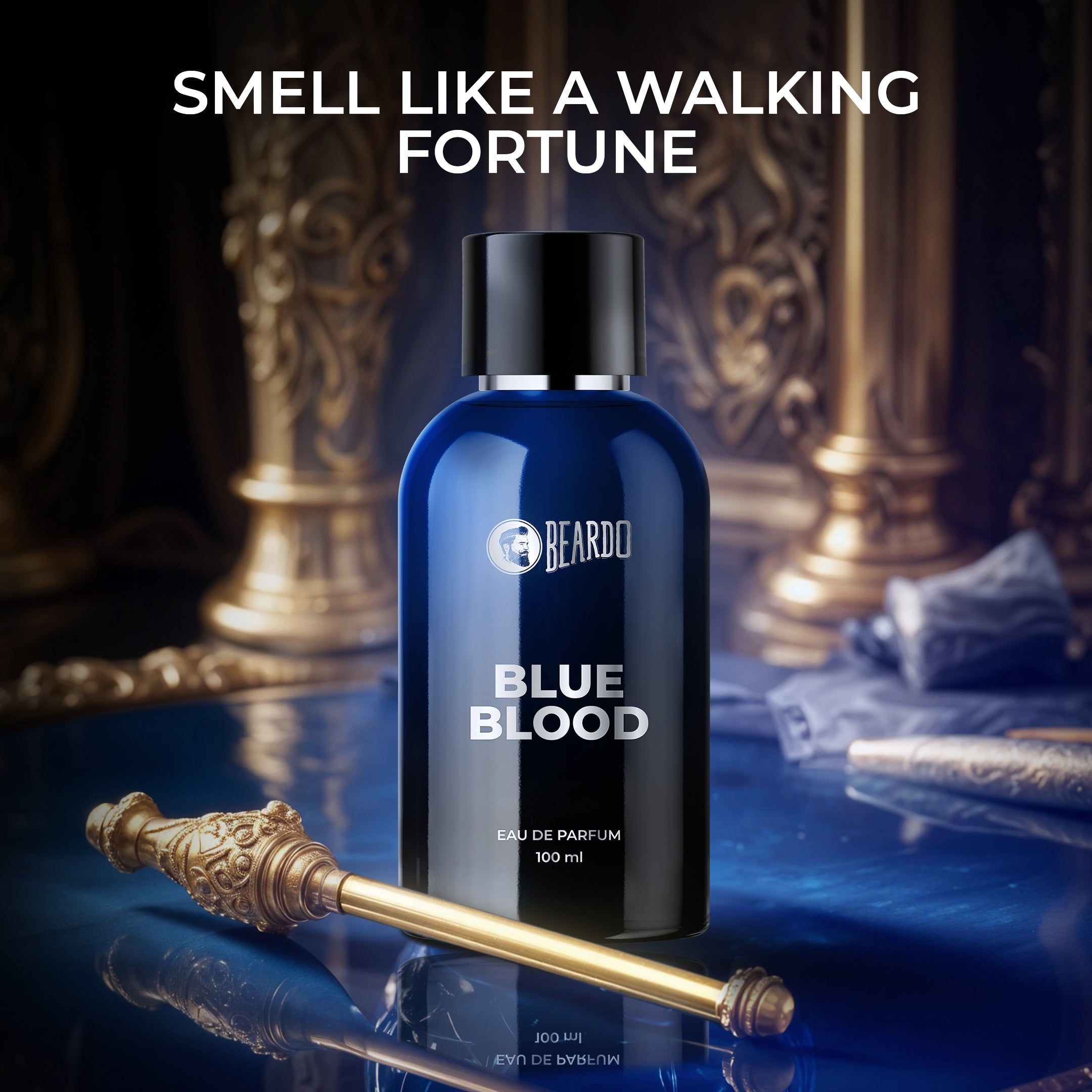 Beardo Blue Blood Perfume EDP, 100ml - Image 7 - Buy from Indicrest