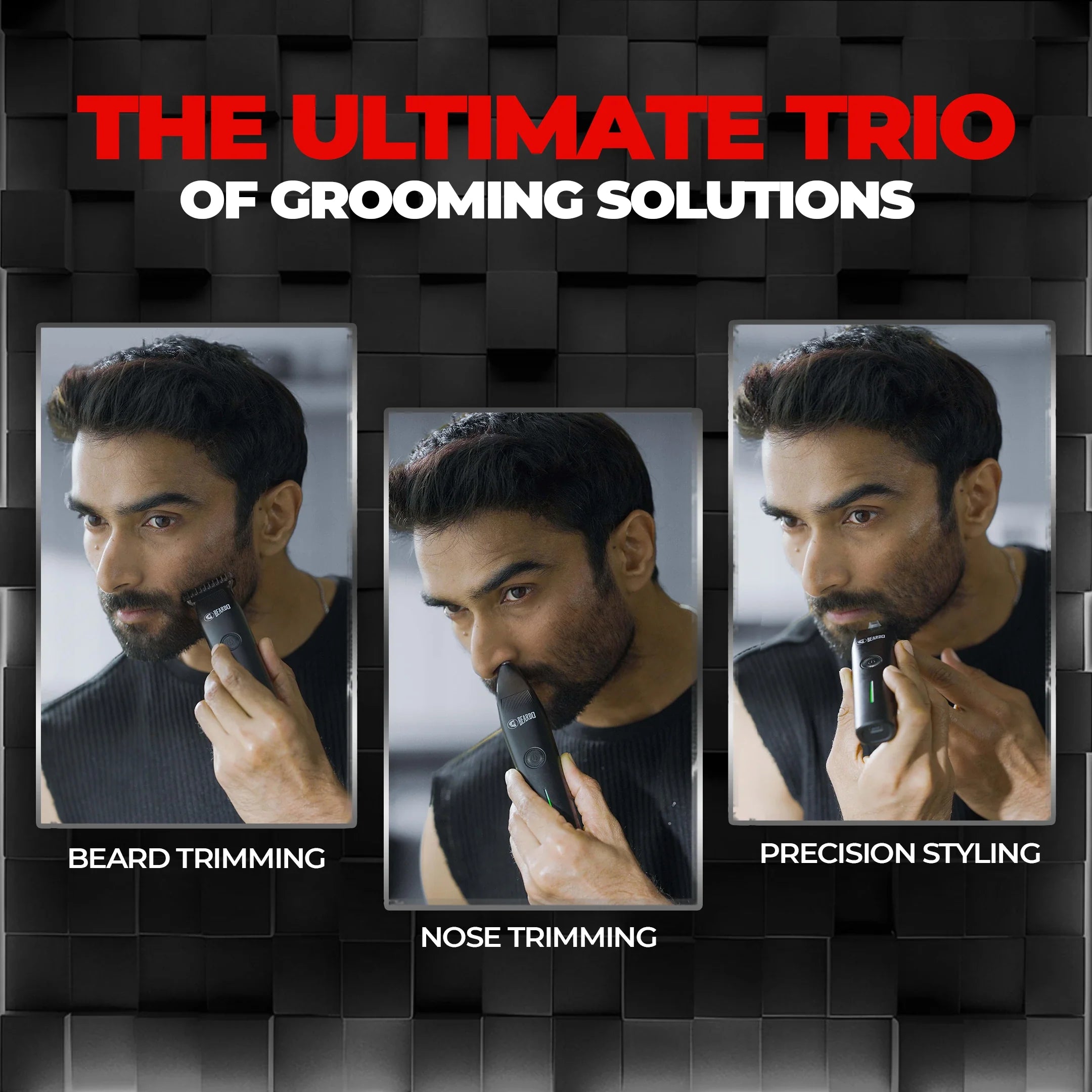 Beardo Ape-X Prime 3-in-1 Trimmer For Men - Image 5 - Buy from Indicrest