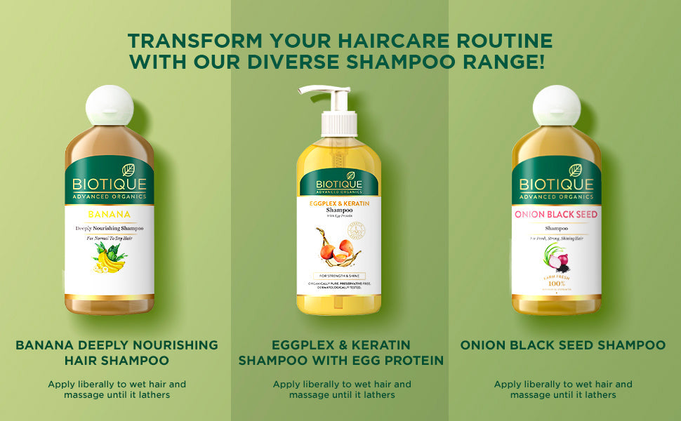 Biotique Bhringraj & Biotin Hair Fall Control Therapy Shampoo, 300ml - Image 6 - Buy from Indicrest