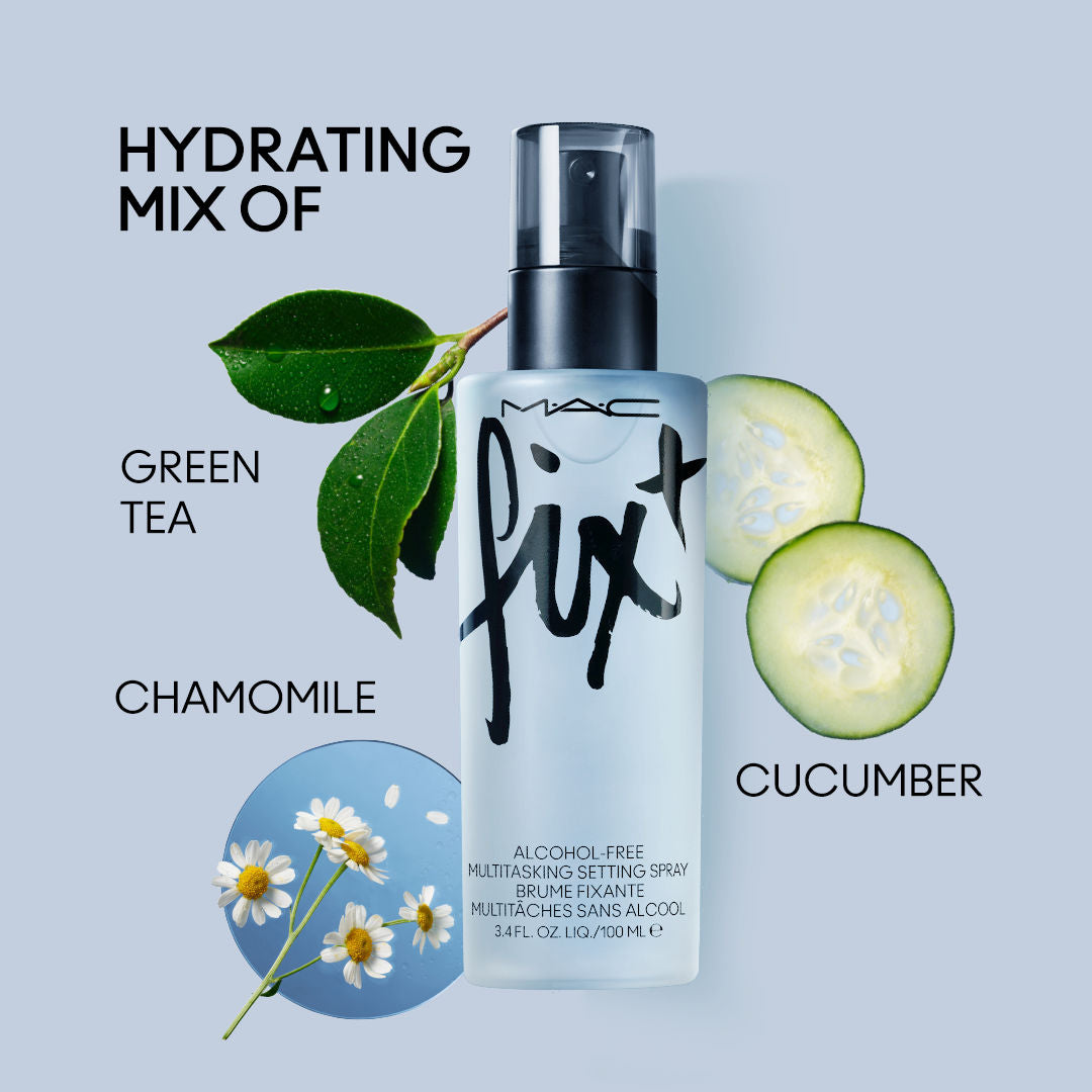 M.A.C Prep + Prime Fix+ (Alcohol Free) Setting Spray - Origil (Makeup Fixer) With Green Tea, 100ml Buy at Indicrest Image 3
