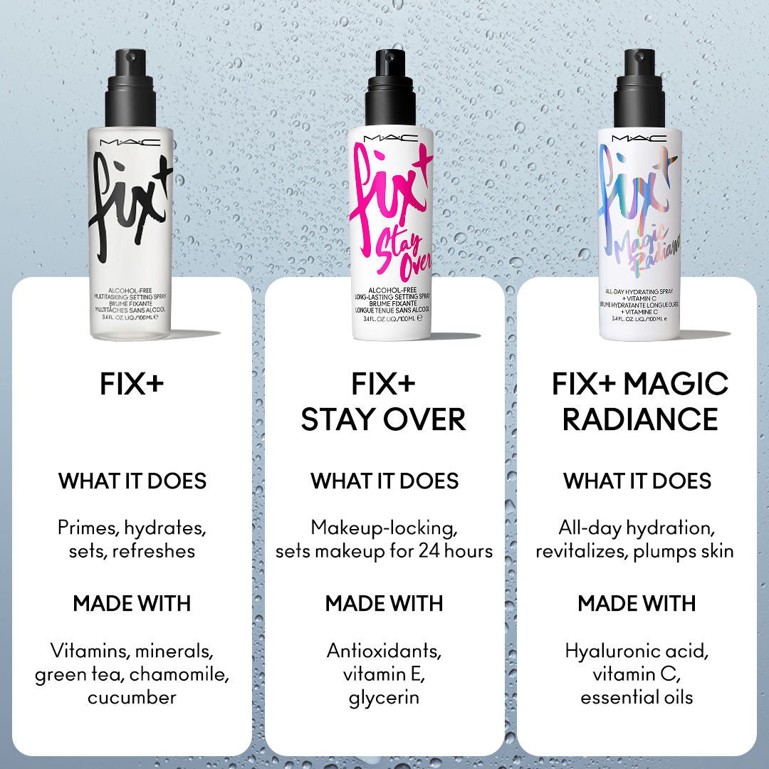 M.A.C Prep + Prime Fix+ (Alcohol Free) Setting Spray - Origil (Makeup Fixer) With Green Tea, 100ml Buy at Indicrest Image 6
