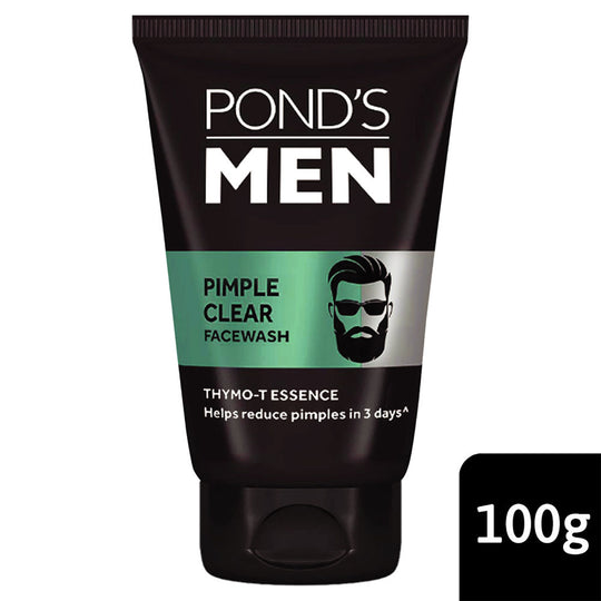 Pond’s Men Pimple Clear Facewash Reduces Pimples In 3 Days Specially For Men, 100g Buy at Indicrest