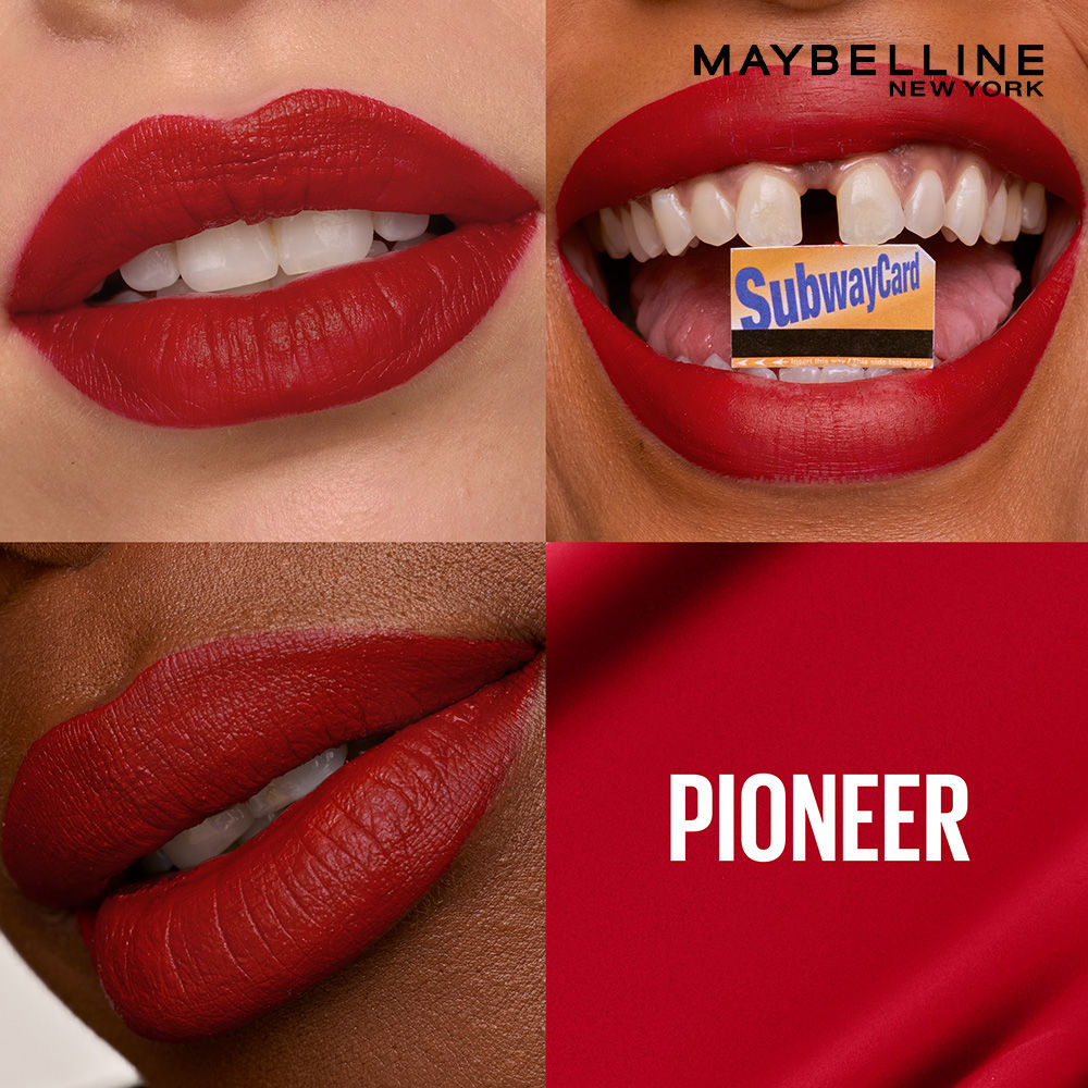 Maybelline New York Superstay Matte Ink Liquid Lipstick - Combo Pack of 4 Buy at Indicrest Image 5