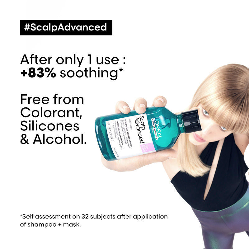 L'Oreal Professionnel Scalp Advanced Anti-Dandruff Dermo-Clarifier Shampoo + Metal Dx Hair Mask
(2pcs)103103