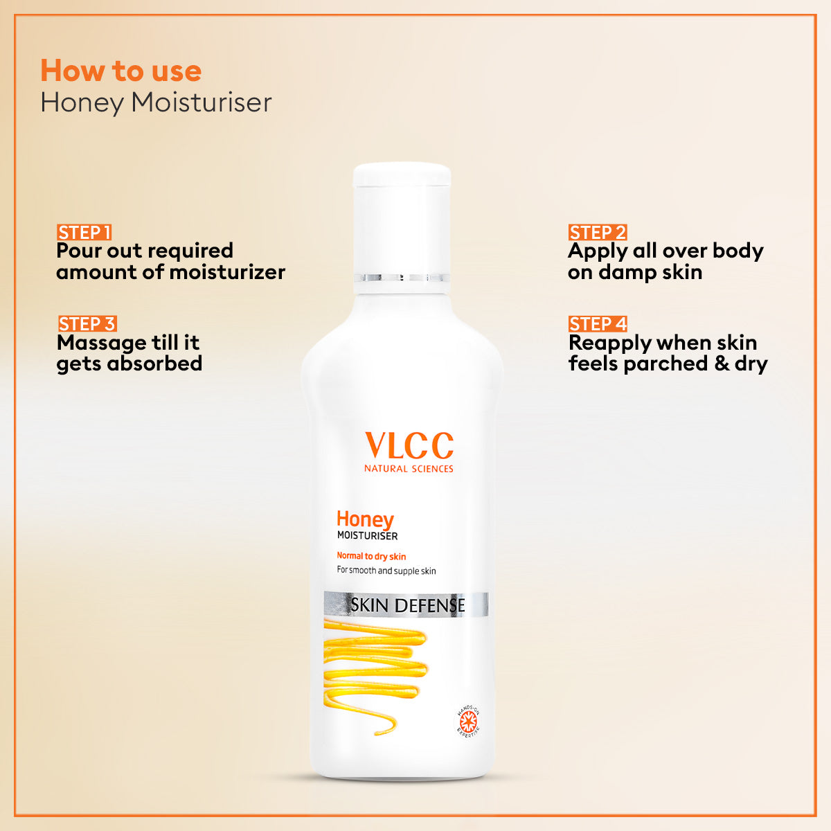 VLCC Honey Moisturiser and Vitamin C Day Cream with SPF 30  Combo - Image 4 - Buy from Indicrest