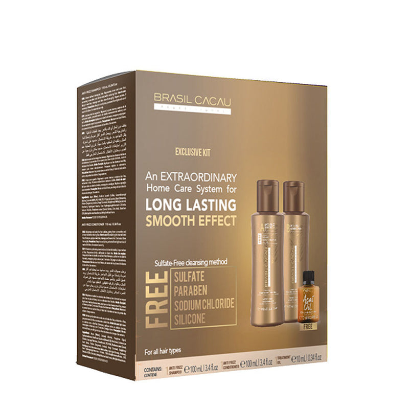 Cadiveu Brasil Cacau Mini Kit Sulfate Free (210ml) - Buy from Indicrest