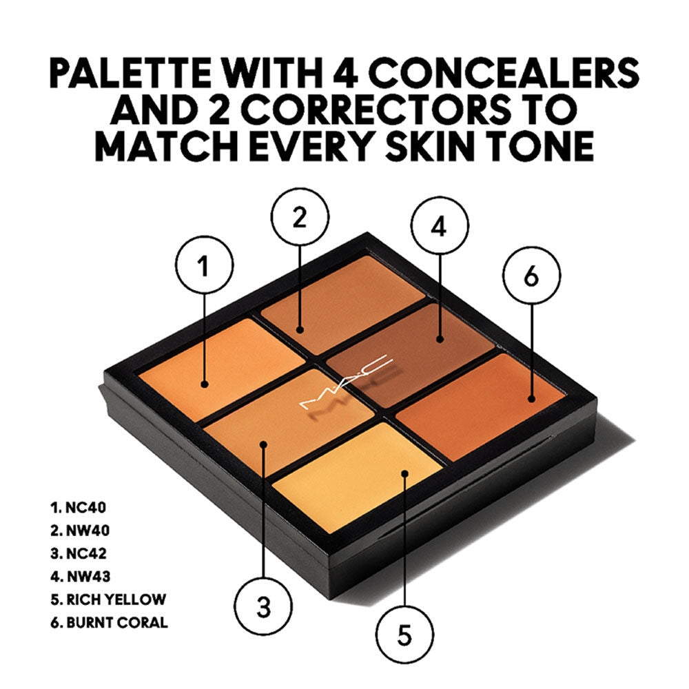 M.A.C Studio Fix Conceal and Correct Palette - Medium Deep, Singles Buy at Indicrest Image 5