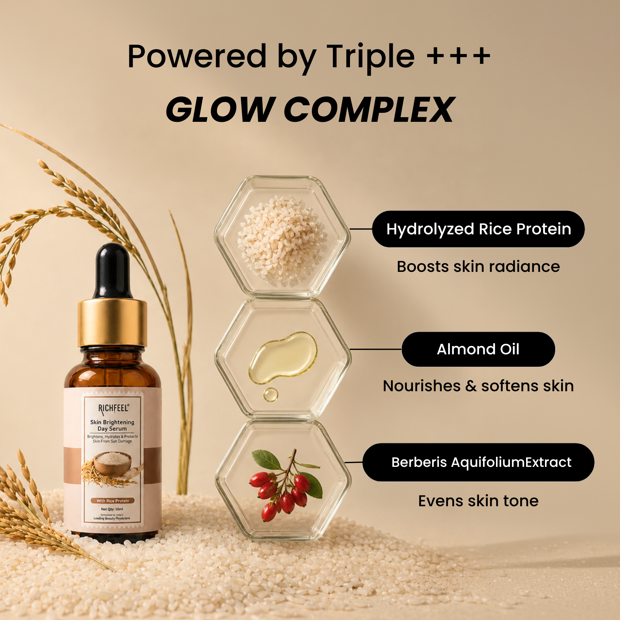 Richfeell Skin Brightening Day Serum 10 Ml - Image 4 - Buy from Indicrest