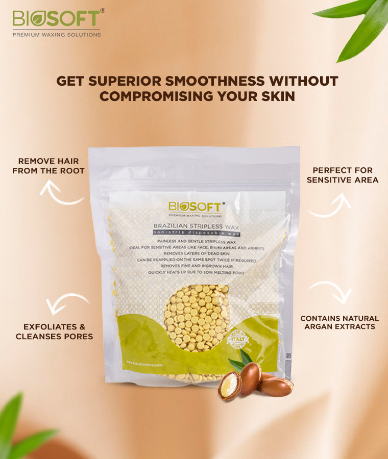 Biosoft Argan Stripless Wax - Image 5 - Buy from Indicrest