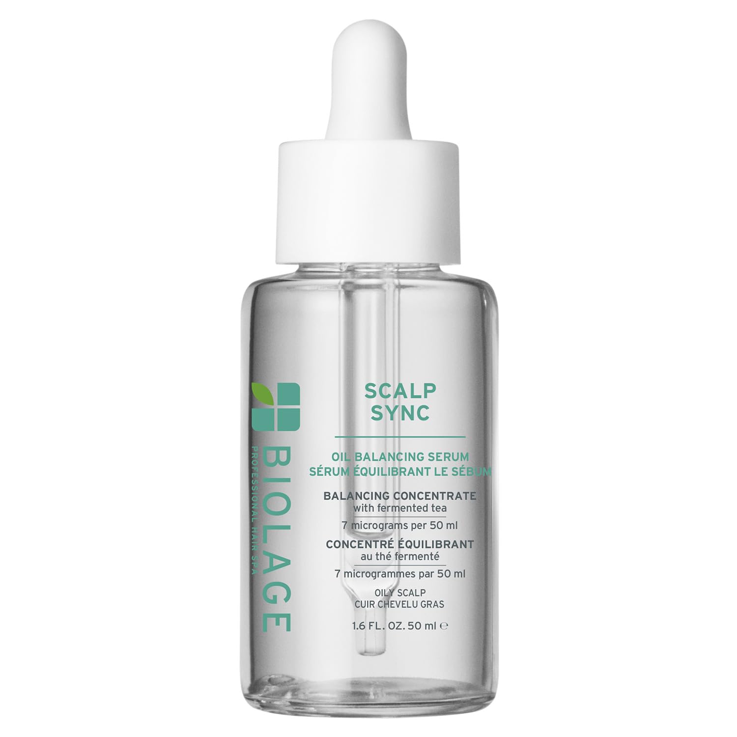 Biolage ScalpSync Oil Balancing Serum - Absorbs Excess Oil, For Oily Scalp, Soothed and Hydrated Scalp for up to 72 hours, with Fermented Tea Blend, Vegan & Paraben-Free - Buy from Indicrest